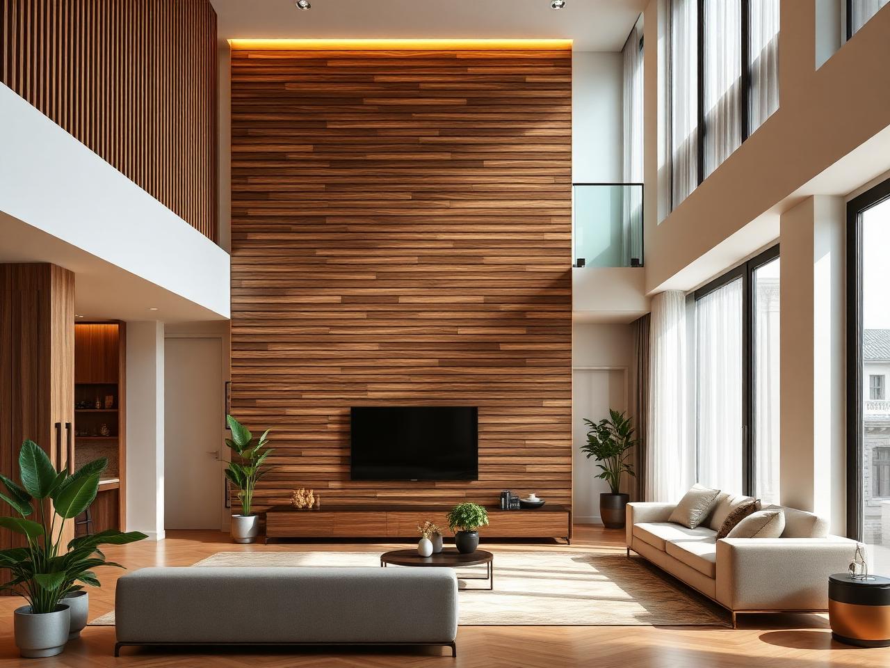 Warm Minimal Bedroom — Residential interior in Rajarhat, Kolkata